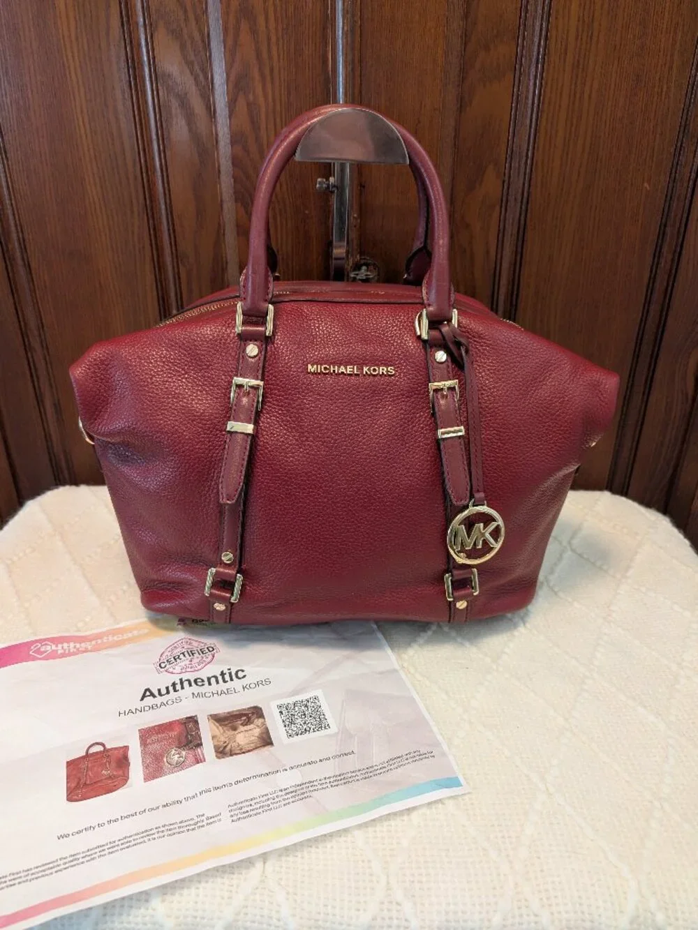 Michael Kors BEDFORD LEGACY MEDIUM CONVERTIBLE SATCHEL